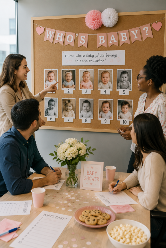 Office-Appropriate Baby Shower Games