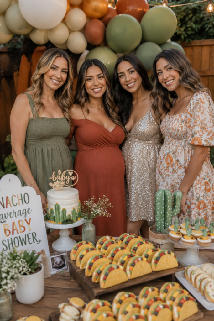 Taco Bar Baby Shower Party